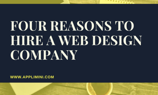 Four reasons to hire a web design company