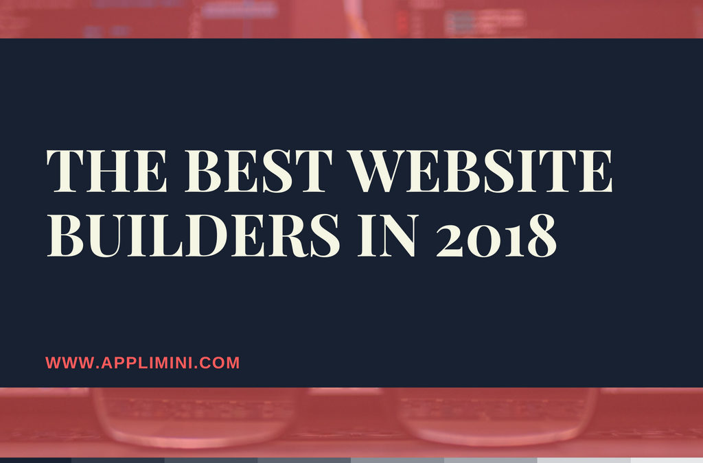 The best website builders in 2018