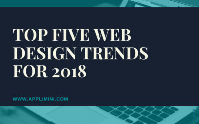 Top five web design trends for 2018